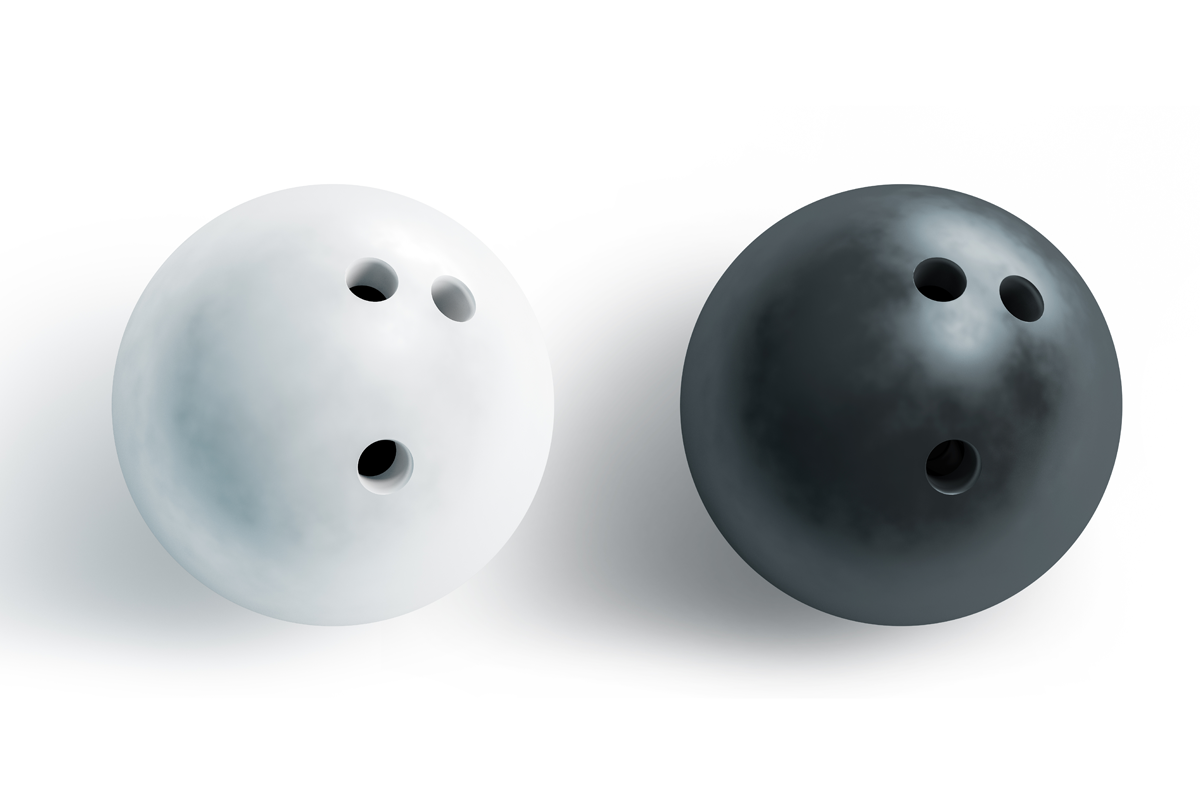 Two Bowling Balls